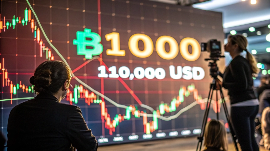 비트코인($BTC), 110,000달러 돌파 가능성…단기 저항선 돌파 여부 촉각