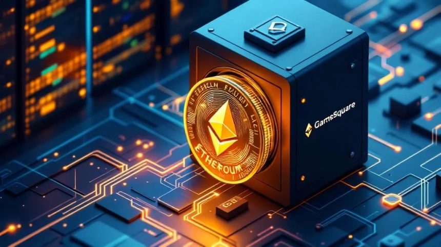 GameSquare, 최대 1억 달러 규모 ETH 단계적 투자 승인