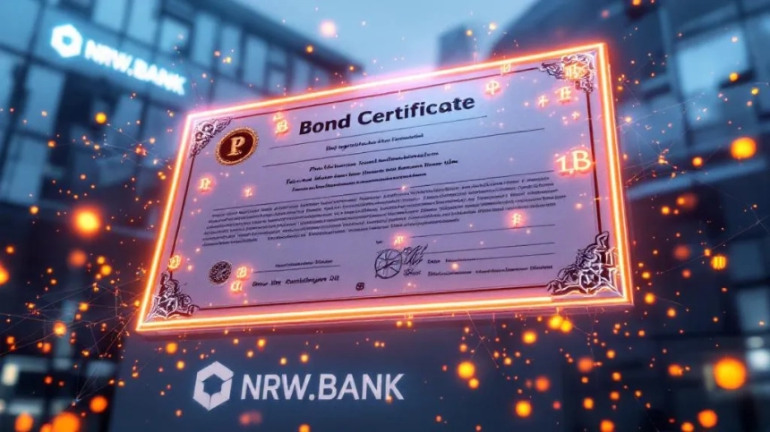 독일 NRW은행, 1억 유로 규모 최초 블록체인 채권 발행