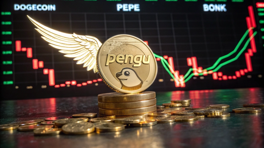 도지코인·PEPE 급락…밈코인 동반 추락 속 PENGU 8.7% 급등