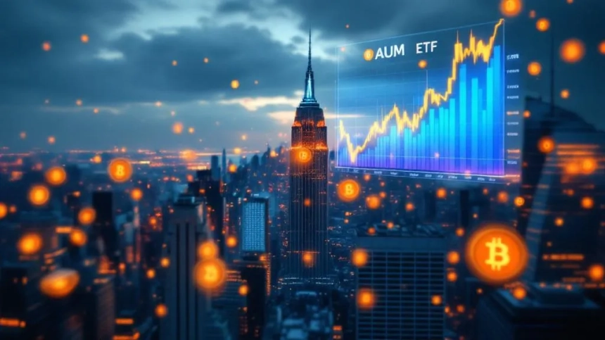 블랙록 비트코인 ETF, 사상 최단기간에 운용자산 800억 달러 돌파