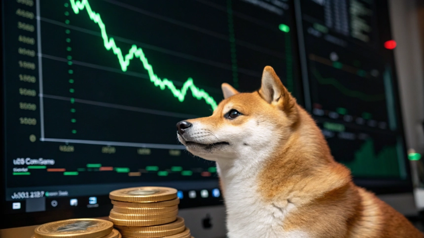 도지코인($DOGE), 코인베이스 거래량 하루 새 1,163만% 폭등…투기 심리 재점화