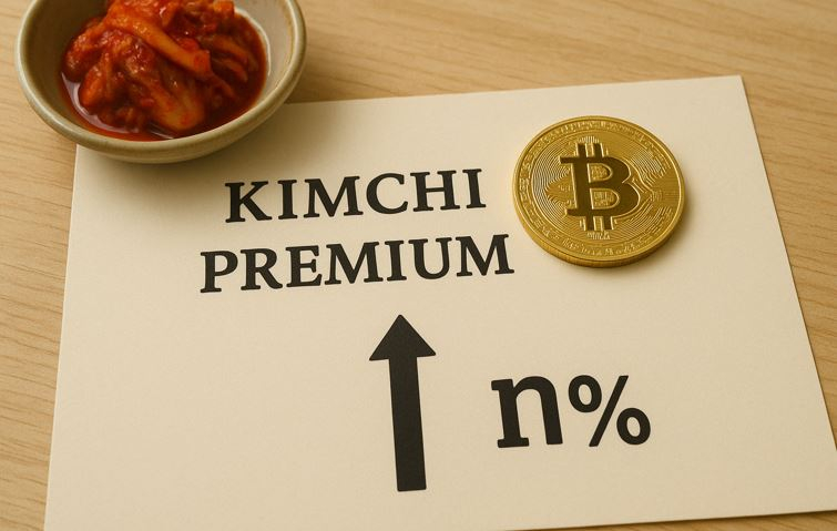  비트코인 김치프리미엄 0.09%…RSI 70으로 과열 경계, 중심선 상회 지속