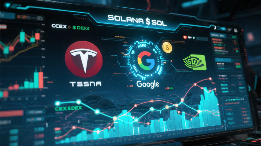 솔라나 기반 xStocks, 출시 한 달 만에 거래액 16억 달러 돌파…CEX 중심 유동성 주도