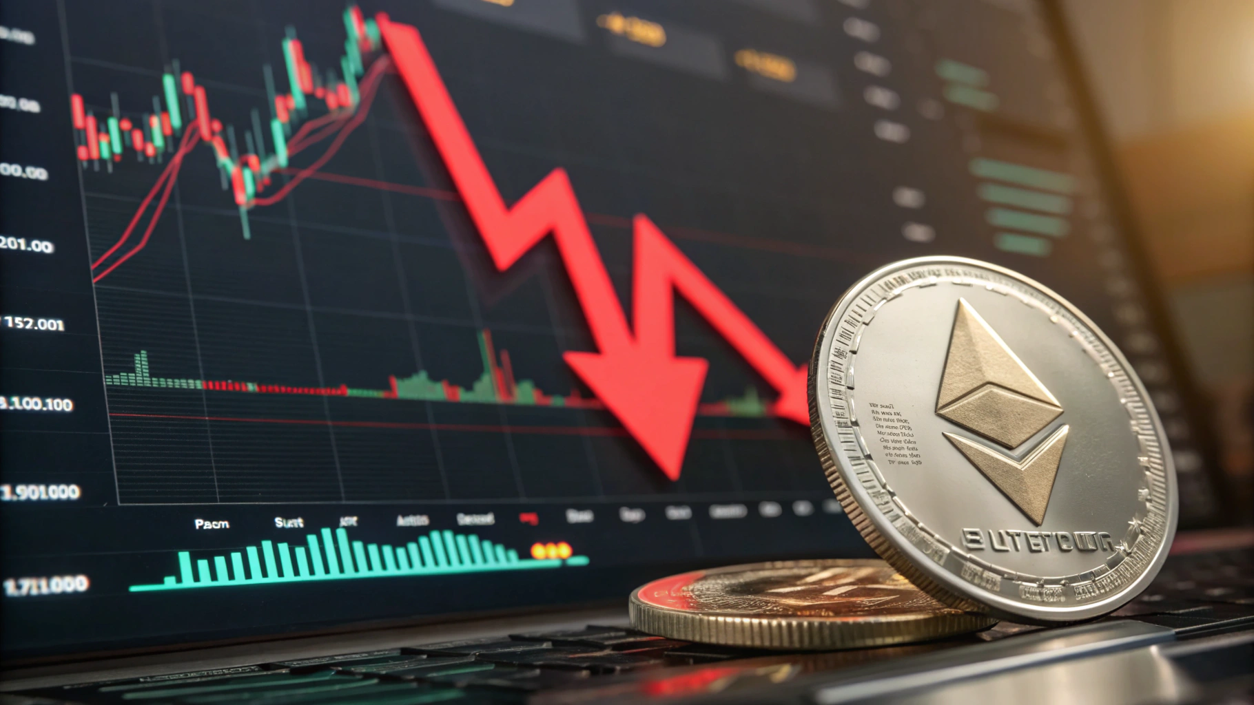 이더리움($ETH), 3,700달러 지지선 위기…단기 반전 여부 '촉각'