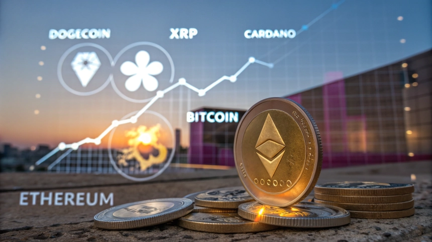 비트코인 숨 고르자 알트코인 랠리…이더리움·XRP·도지코인 급등