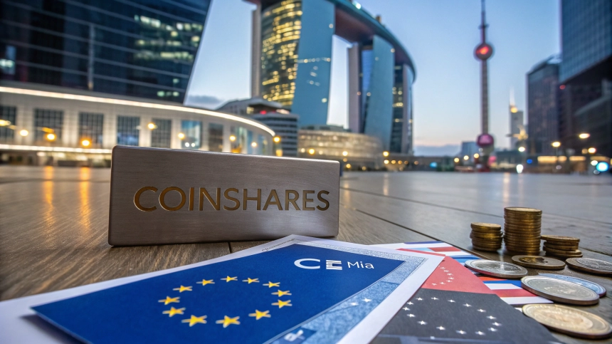  코인셰어스, MiCA 최초 인가…EU 전역 암호화폐 운용 선도