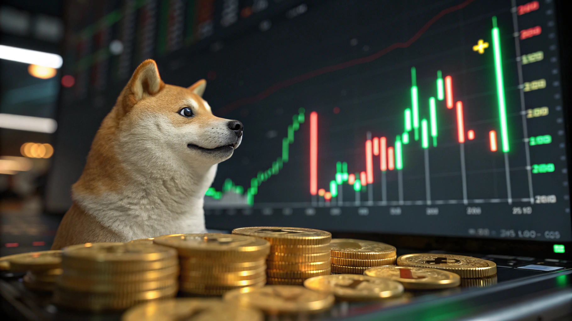 도지코인($DOGE), 박스권 돌파 임박…“최대 306원까지 급등 가능”