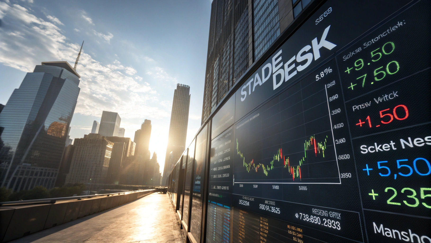 S&P500 편입 소식에 더 트레이드 데스크 14% 급등…반등 신호 될까