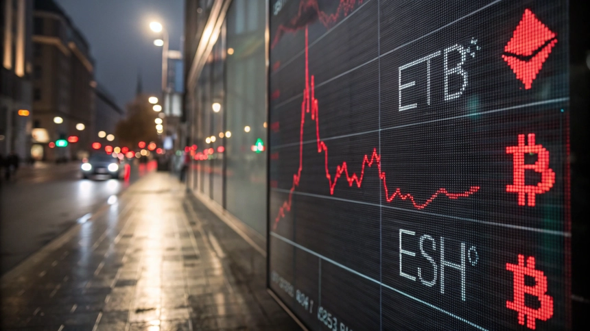  암호화폐 시장 하루 만에 278조 원 증발…비트코인 $11만 붕괴