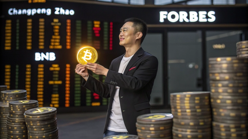  장펑 자오, BNB 급등에 순자산 105조 원 돌파…억만장자 23위 등극