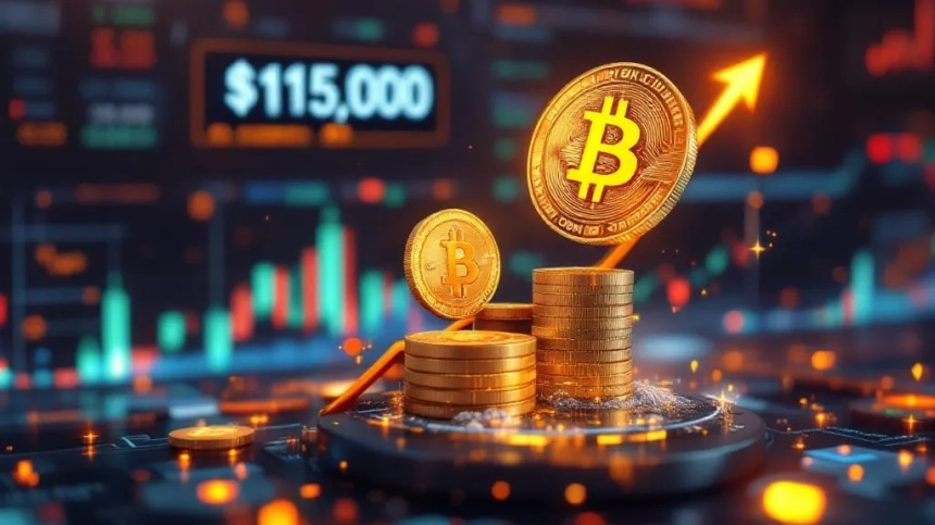 비트코인, 7월 중 11만5천 달러 도달 확률 76% 전망