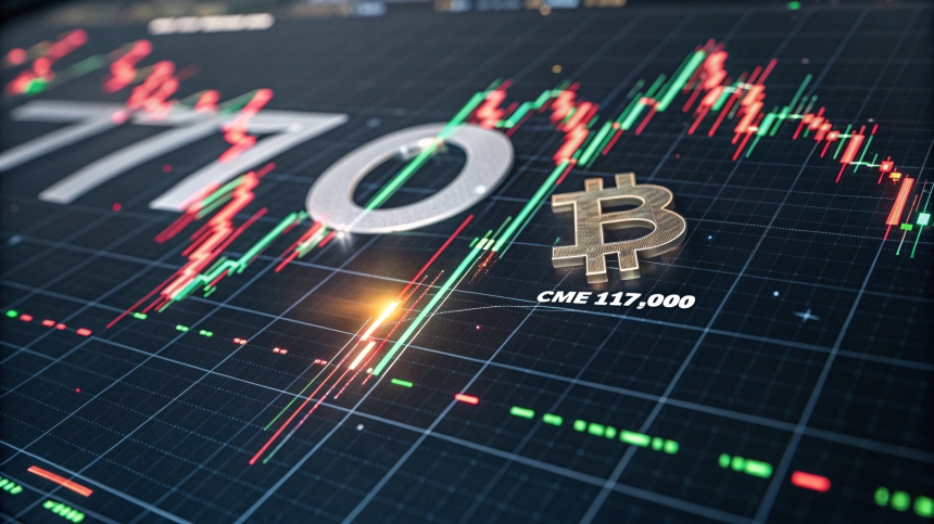  비트코인($BTC), 이번 주 '함정 폭탄' 경고…CME 갭 11만 7천 달러 주목