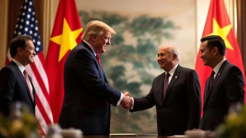 트럼프, 베트남과 새 무역협정 체결 발표