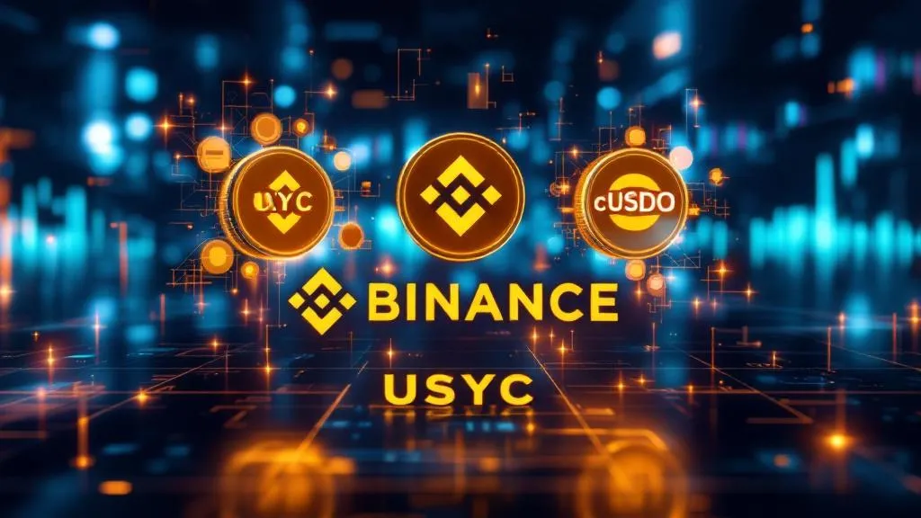 바이낸스, 수익 분배형 스테이블코인 USYC·cUSDO 담보 수락
