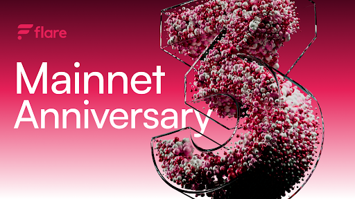 플레어(Flare), 메인넷 3주년 맞아…디파이-데이터 생태계 확장 가속