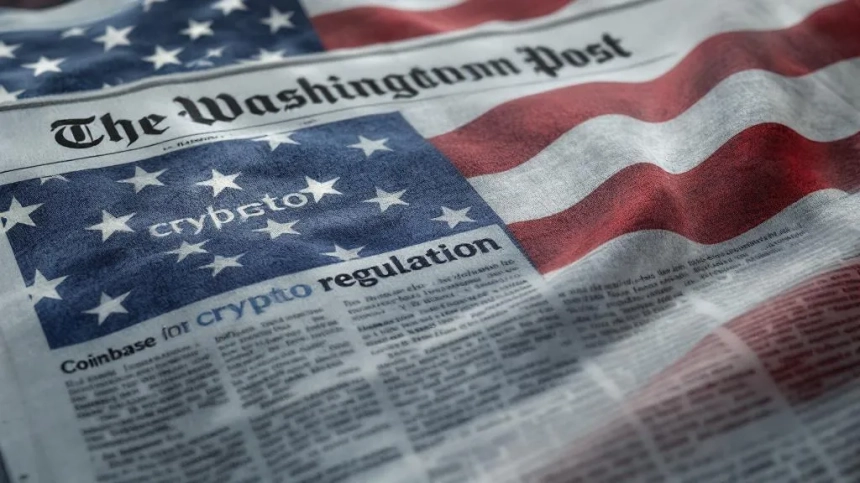 코인베이스, 워싱턴포스트 전면광고 통해 암호화폐 규제 개혁 촉구