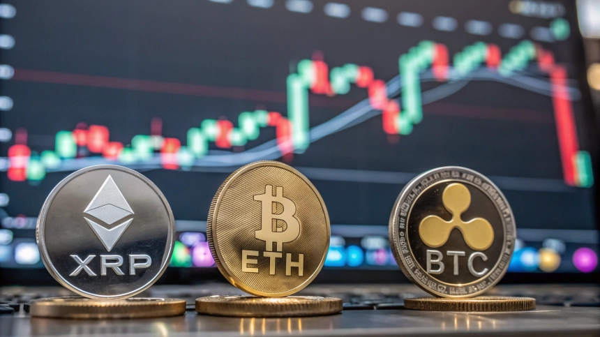  리플($XRP) '더블탑' 경고…이더리움($ETH) 4,400달러 돌파 기대 속 비트코인($BTC) 강한 저항선 직면