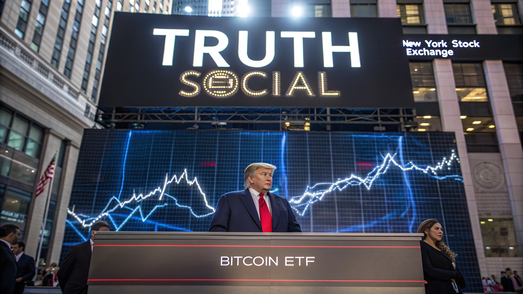 트럼프 대통령계 트루스 소셜, 비트코인 ETF 출시 추진…SEC에 공식 서류 제출