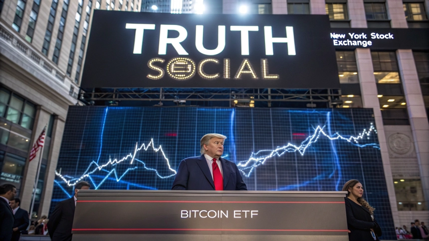 트럼프 대통령계 트루스 소셜, 비트코인 ETF 출시 추진…SEC에 공식 서류 제출