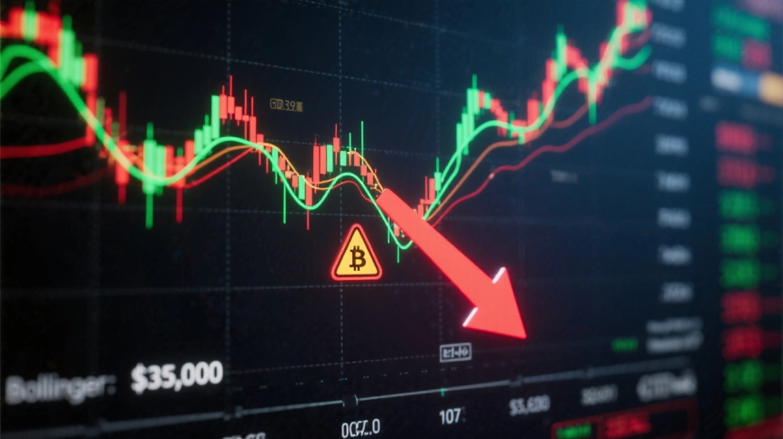 비트코인($BTC), 기술지표가 경고한 '최악의 하락 시나리오'…3만 5,000달러 가능성 부각