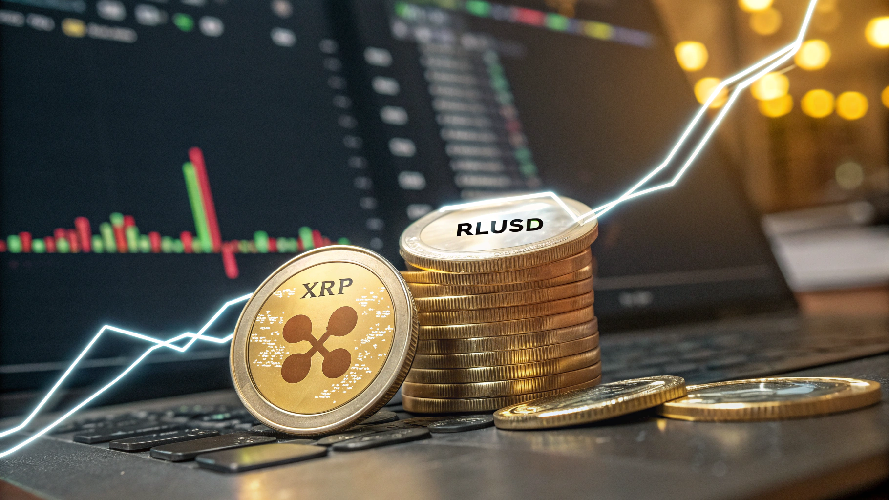 리플 스테이블코인 RLUSD 거래 폭증…XRP, 사상 최고가 재도전 신호탄