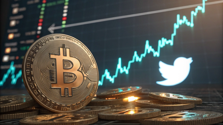 비트코인($BTC) 고점 경고...소셜 점유율 급등, 가격 조정 신호인가