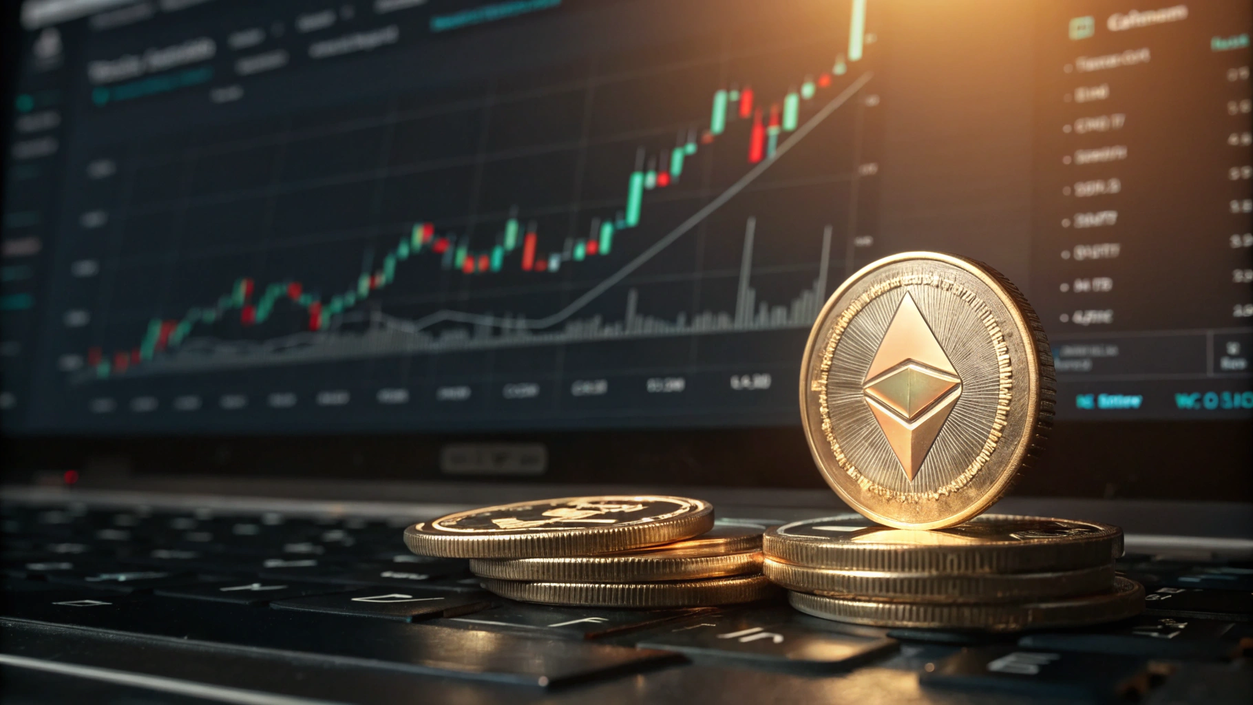 이더리움($ETH), 2,800달러 돌파 시도…기술적 분기점 도달