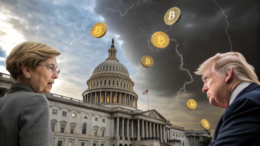  트럼프 지지 CLARITY 법안에 워런 '경제 붕괴' 경고…미국 암호화폐 규제 논란 심화