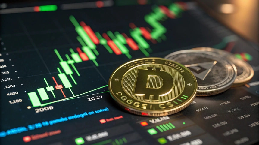  도지코인($DOGE), 53% 상승세 속 극단적 청산 편향…롱 포지션 무더기 강제 청산