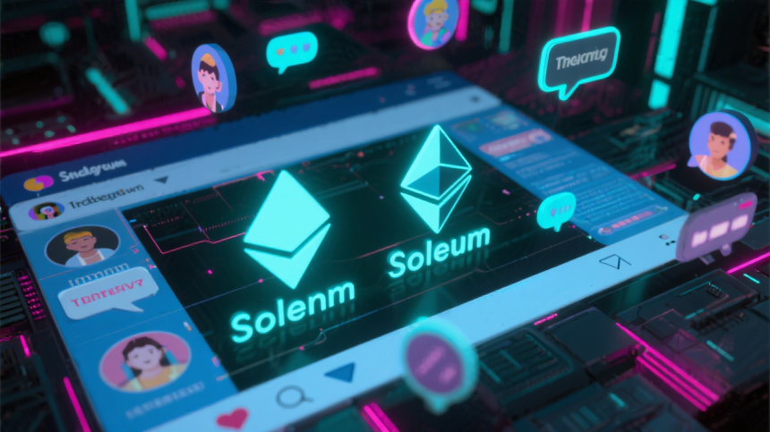  솔라나·이더리움 등, 소셜미디어 대화량 급증…투자 심리 '뜨거운 감자'로