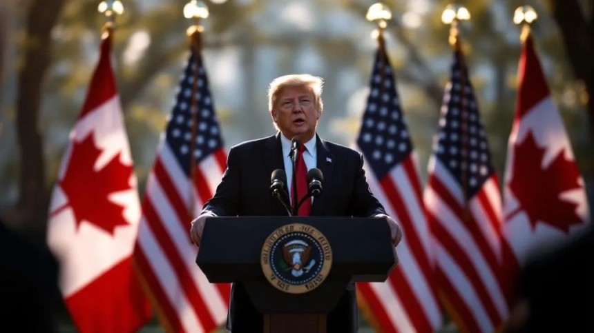 트럼프, 캐나다산 제품에 35% 관세 부과 발표