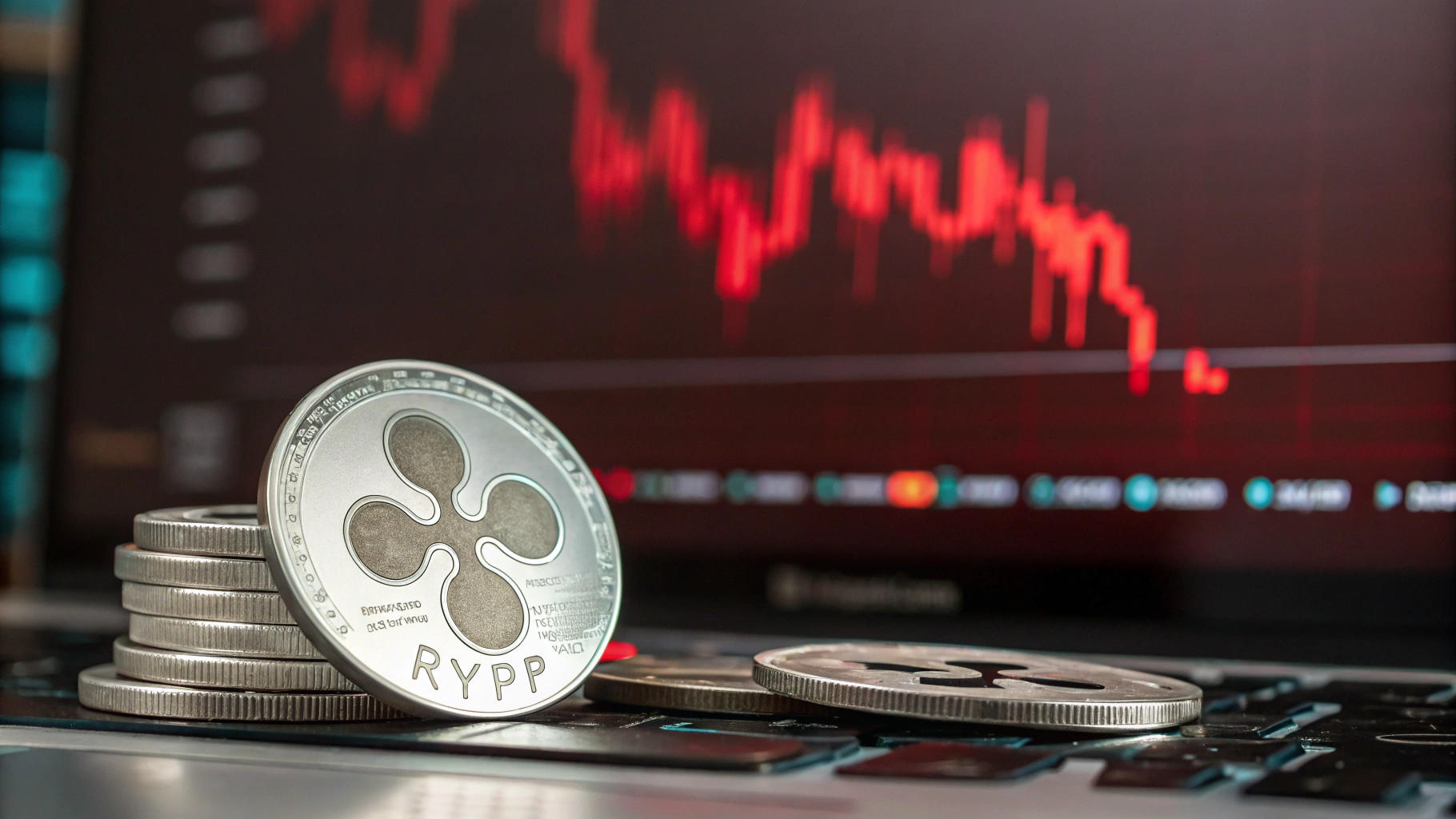 리플($XRP), 거래량 50% 급감…과열 신호 속 사이클 정점 우려