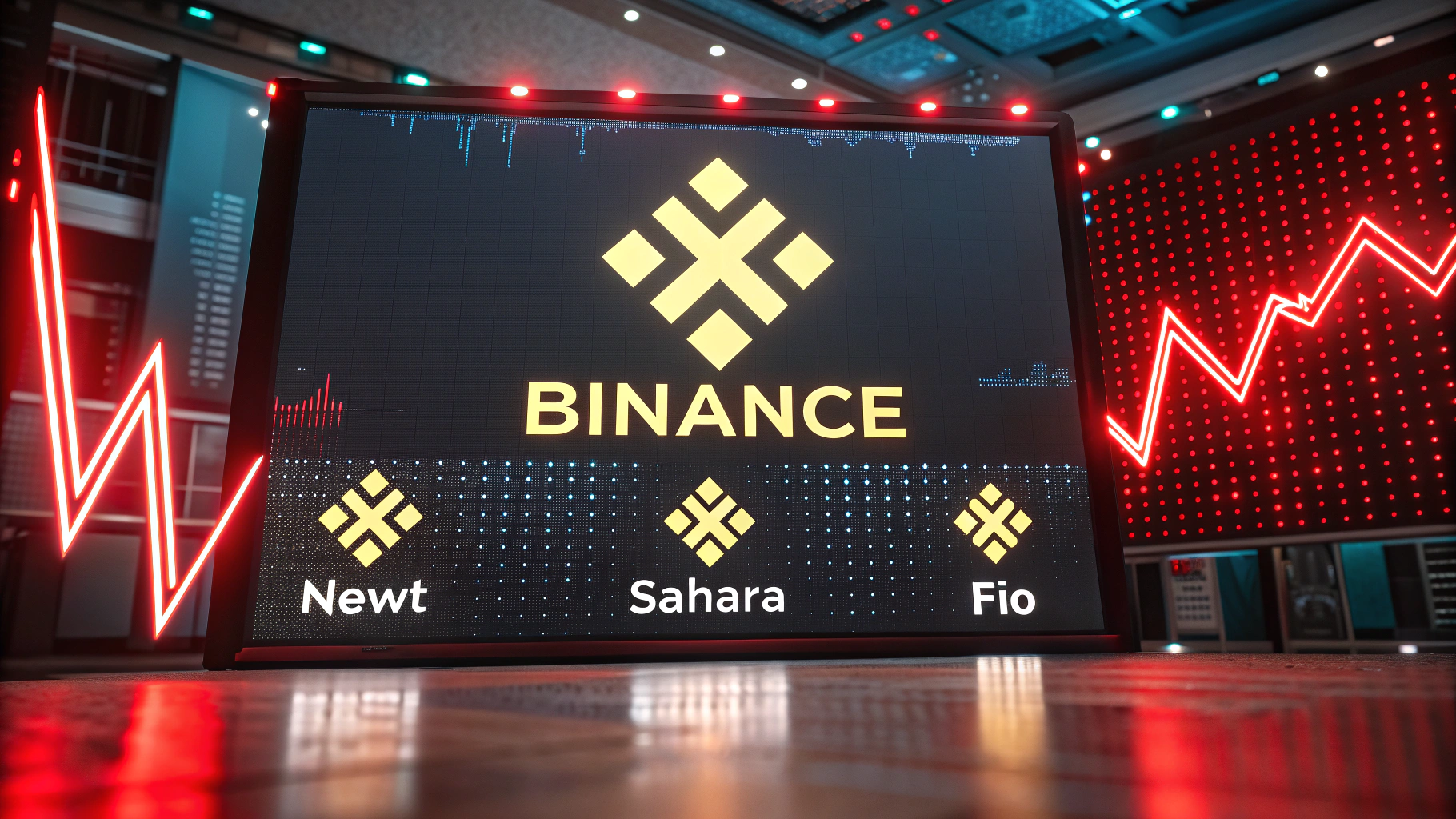 바이낸스 거래쌍 정리·VIP 대출 확대에 알트코인 급락…FIO·SAHARA 최대 11% 하락