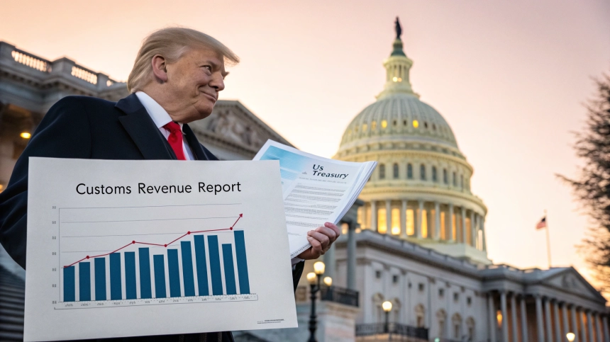  美, 관세로 38조 걷고 예산 흑자… 트럼프 정책 실효 보였다