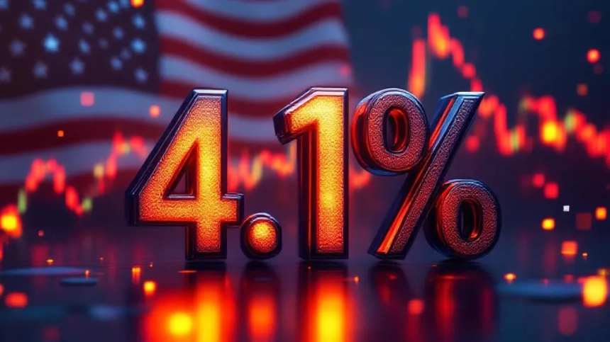 미국 실업률 4.1%로 하락…시장 예상치보다 낮아