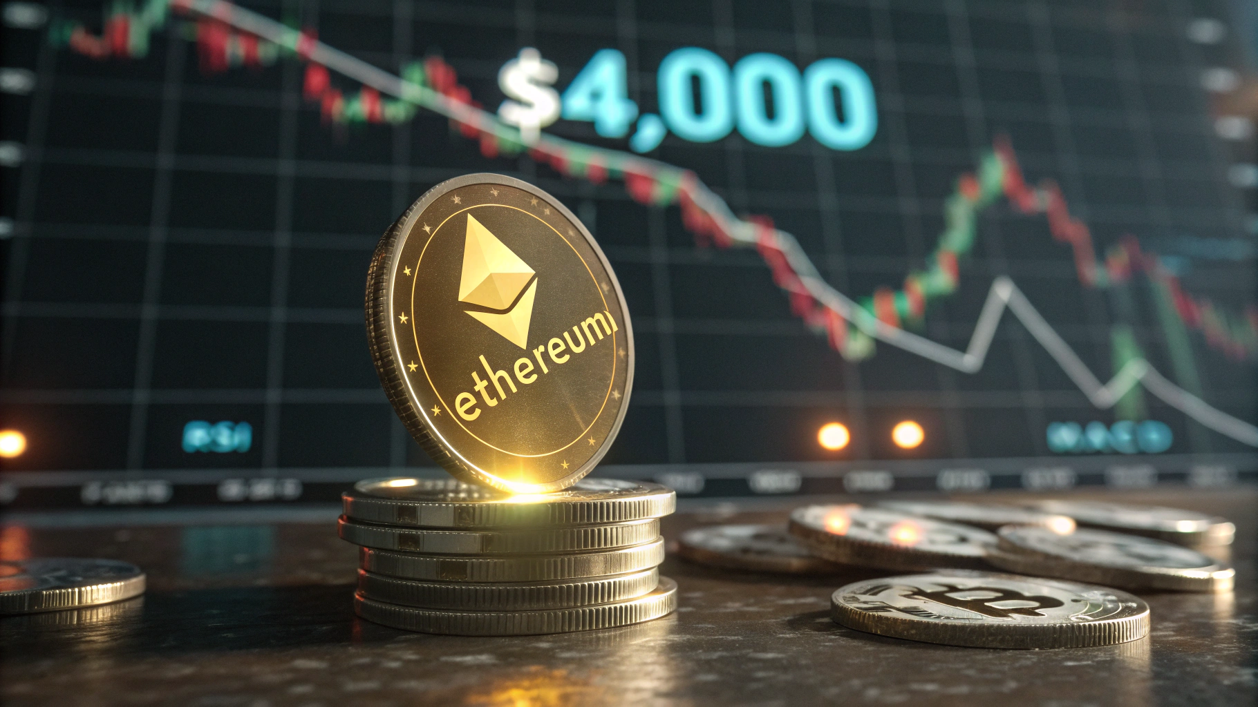 이더리움($ETH), 4,000달러 저항에 상승세 주춤…단기 조정 전망 확대