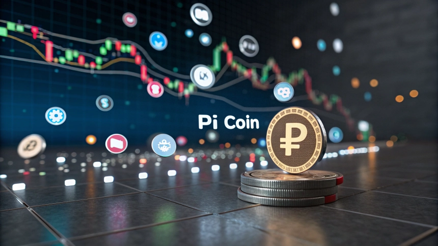  파이코인(PI), 앱 2.1만 개 돌파·거래량 68% 급증…1달러 재진입 기대감 고조