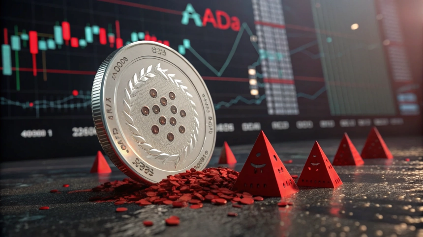 카르다노(ADA) 숏포지션 청산 1,454% 급증…투자 심리 '경고등'