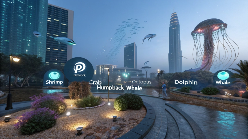 파이 네트워크, '새우부터 혹등고래까지' 등급제 도입…커뮤니티 활력↑