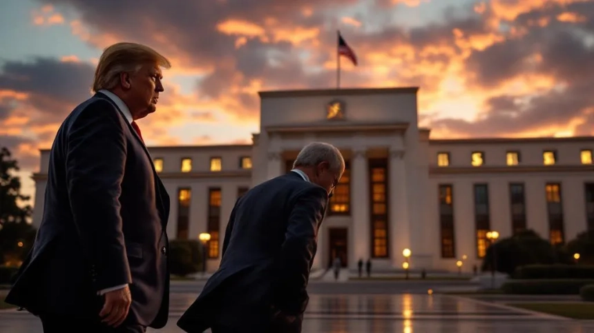 트럼프, 기준금리 인하 압박 위해 연준 방문