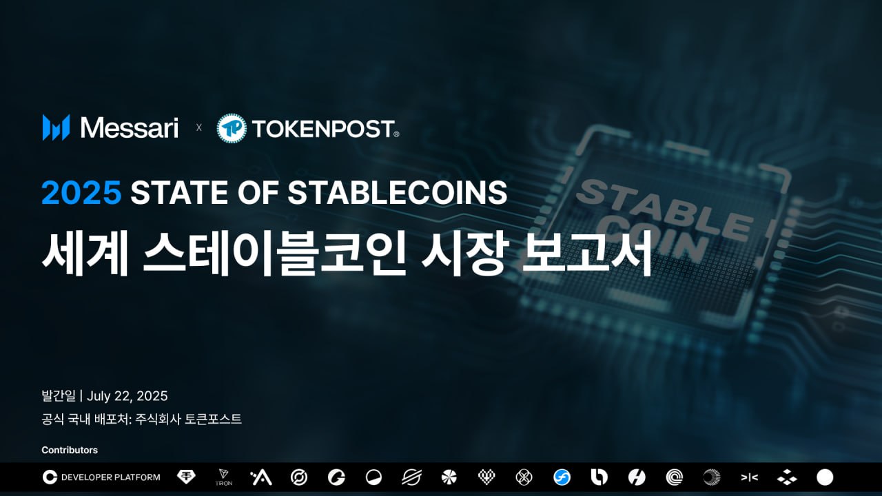 스테이블코인, 세계 금융 중심으로 부상…메사리 