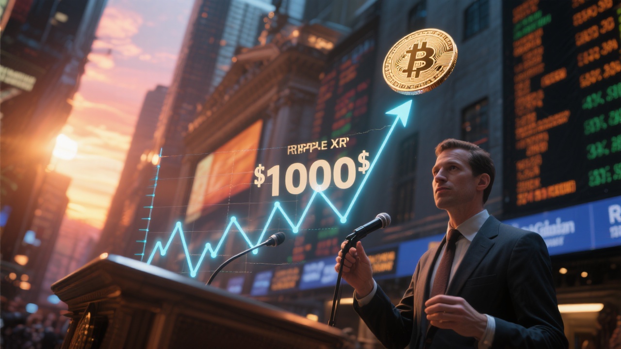 골드만삭스 출신 전문가, XRP 5년 내 1,000달러 전망... 가능성은?