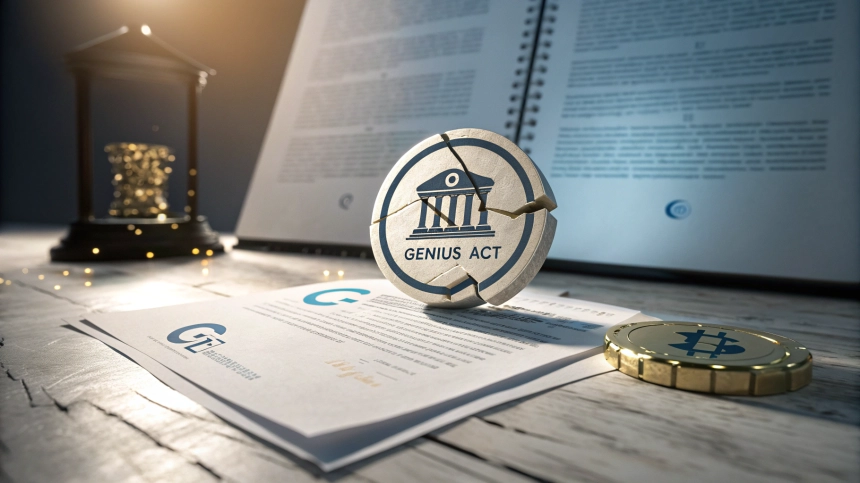  서클, GENIUS 법안 직후 '매도' 강등…스테이블코인 경쟁 심화