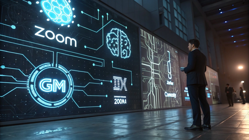 AI 전략, 정답은 없다… GM·IBM·줌의 ‘하이브리드 전쟁’