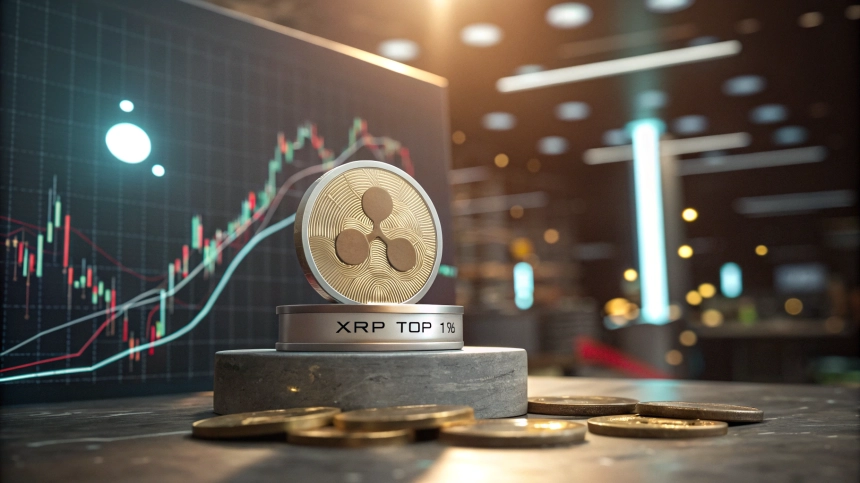 XRP 상위 1% 되려면 최소 5만 개 필요…“보유자 0.01%뿐”
