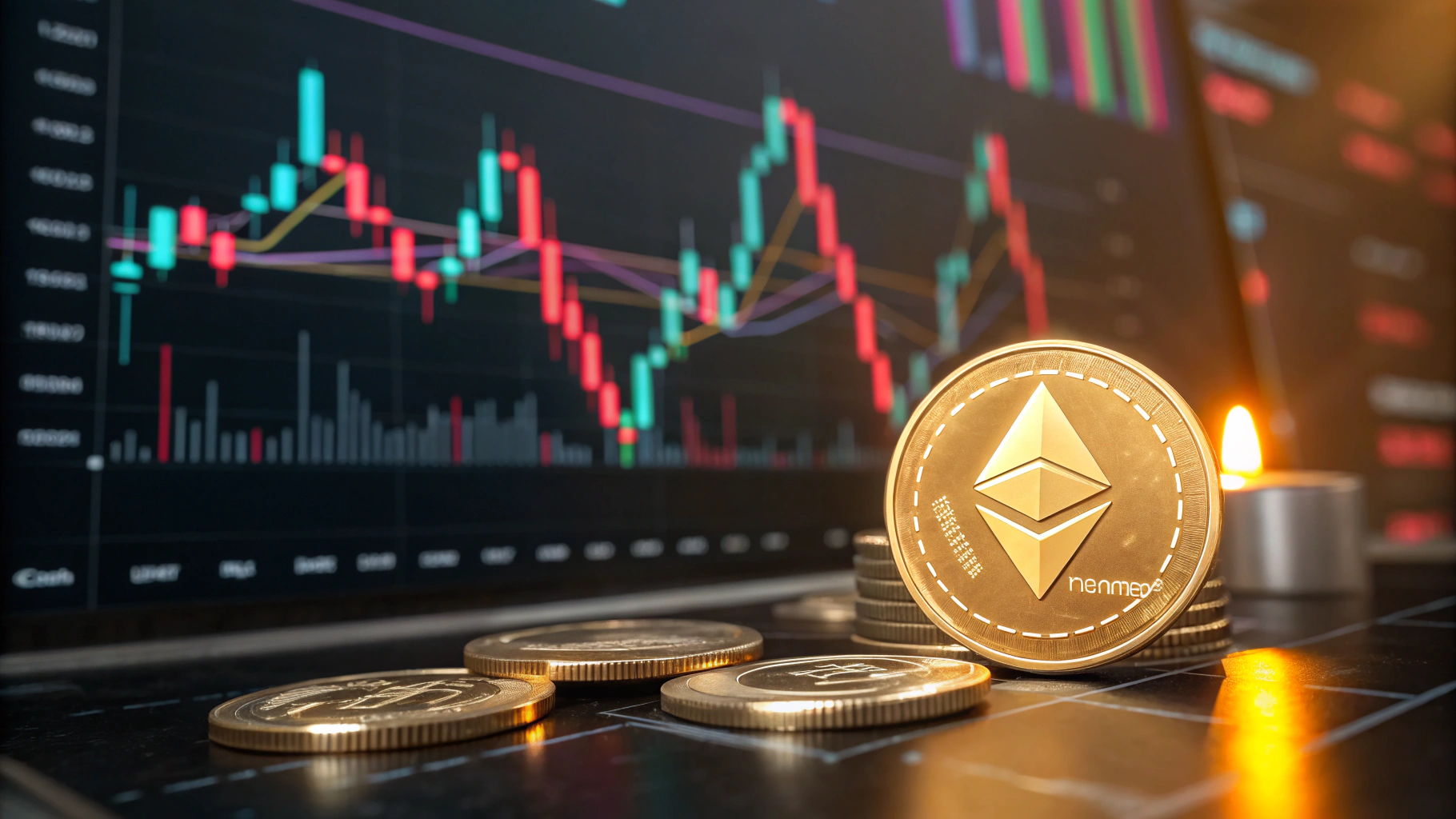 이더리움($ETH), 갓 캔들 조짐에 4,000달러 돌파 임박…27% 거래량 급증