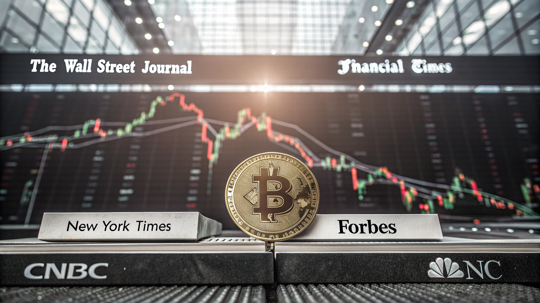 비트코인 역사적 상승에도 WSJ·FT·NYT는 침묵…정보 리더는 포브스·CNBC