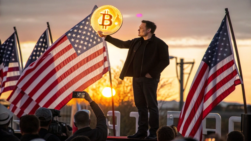  일론 머스크 '아메리칸 파티', 비트코인 공식 채택 선언에 BTC 11만 달러 근접