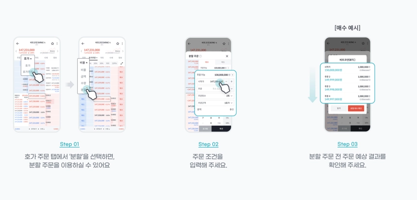 빗썸, 업계 최초 '자동 분할 주문' 서비스 도입